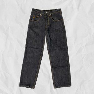 mens black vintage jeans
